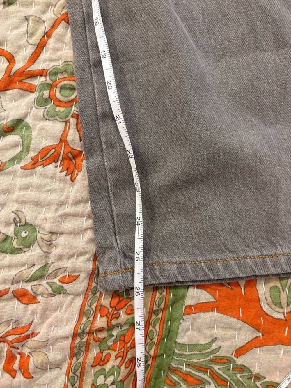 NWOT We The Free Barrel Leg Jeans in Brown/Gray - Picture 7 of 9